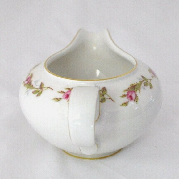 Vintage Eschenbach Creamer Pitcher Smooth Rose Bavaria Germany - Picture 4 of 7